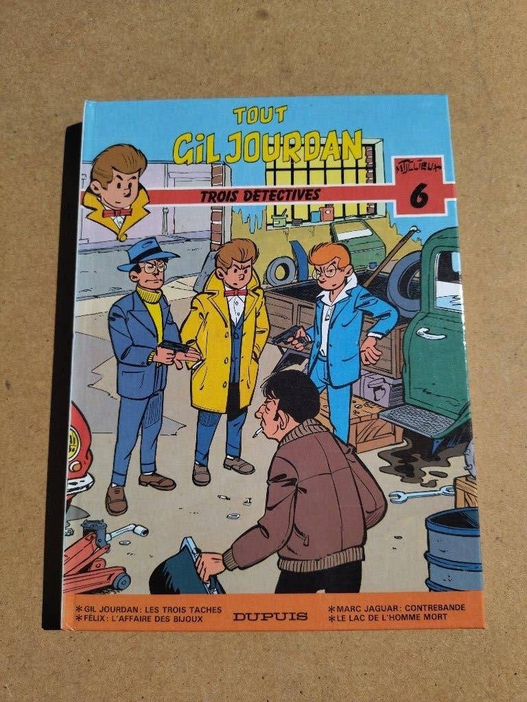Tout Gil Jourdan - 6. Trois détectives / EO 1987, M. Tillieux, Enlèvement ou Envoi, Une BD, Comme neuf