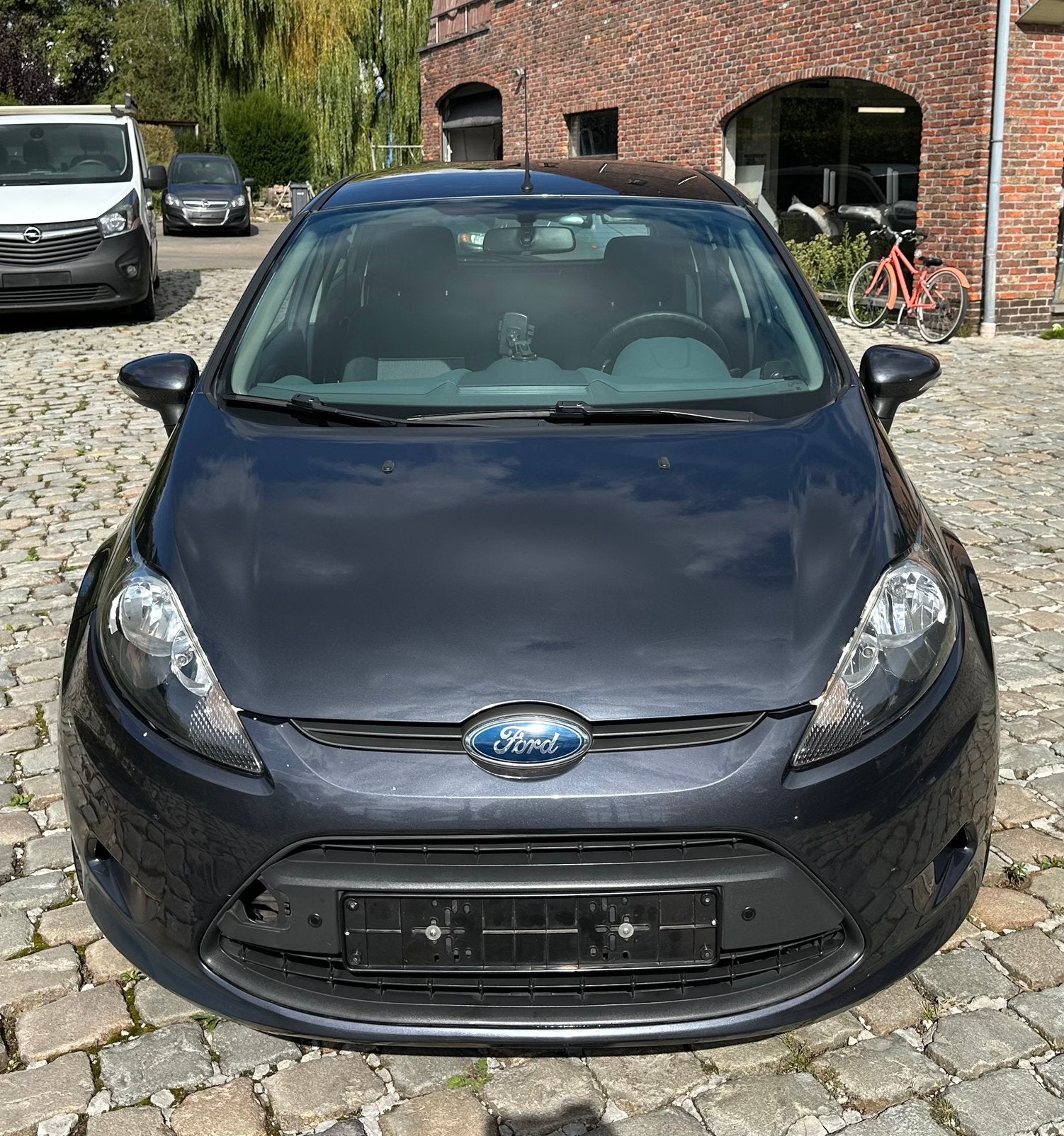 Ford fiesta diesel euro 5/5 deuren/airco/gekeurd, Autos, Achat, 750 kg, Boîte manuelle, Entretenue par le concessionnaire