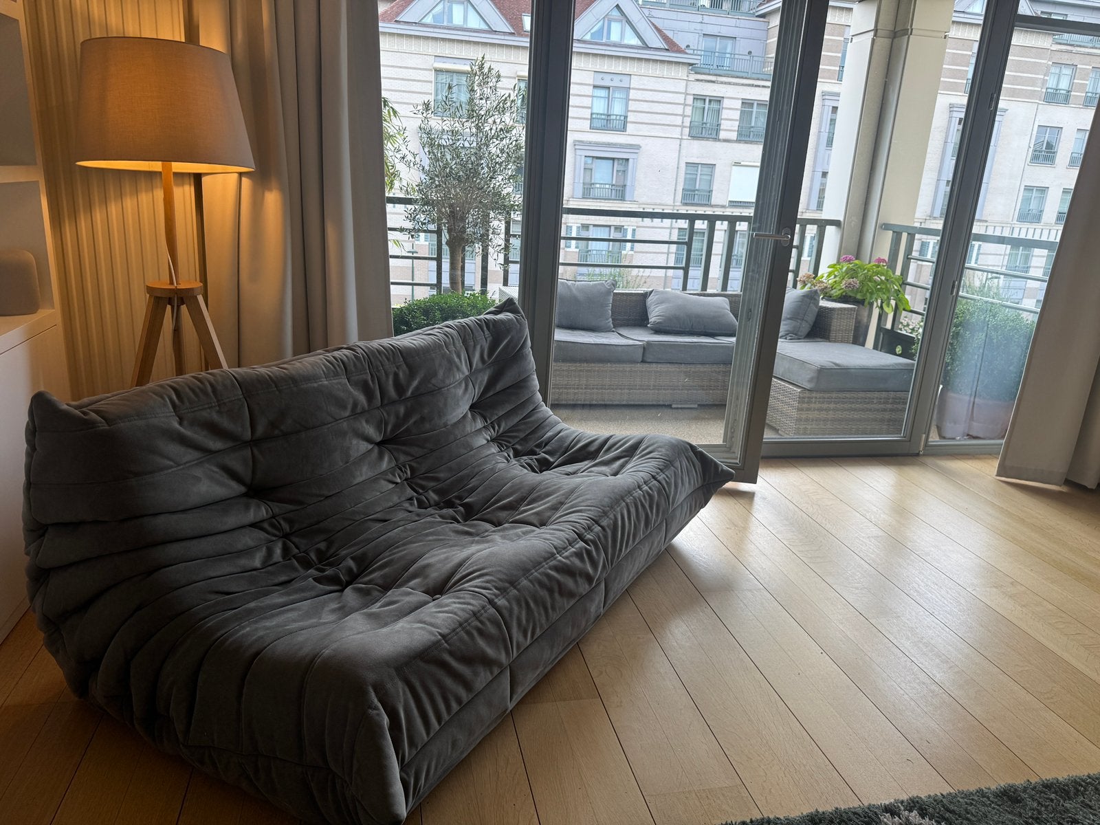 Togo Ligne Roset 3pl AUTHENTIEK - ORIGINEEL - ALS NIEUW, Huis en Inrichting, Zetels | Zetels en Chaises Longues, Zo goed als nieuw