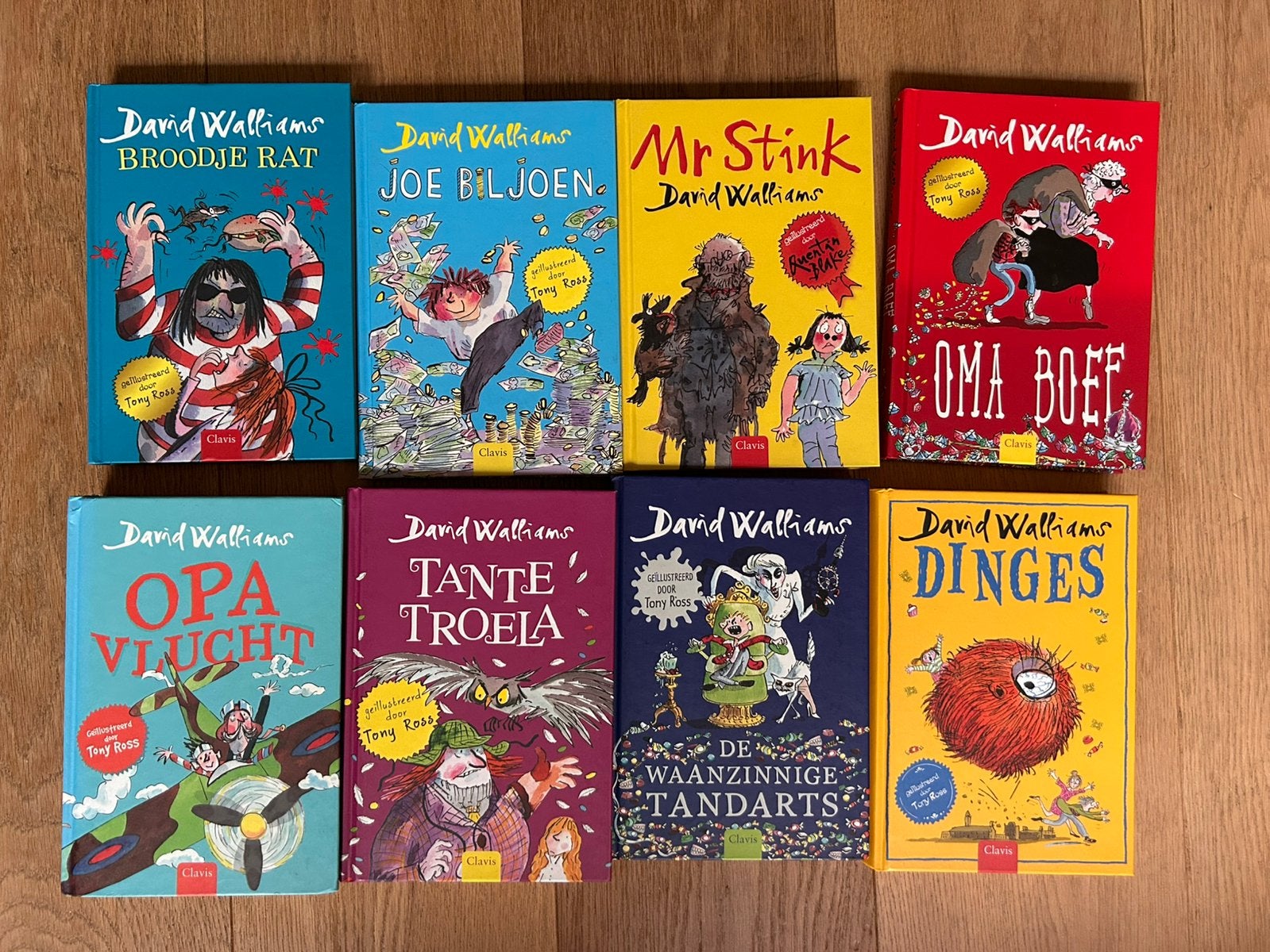David walliams boeken, Ophalen of Verzenden, Gelezen