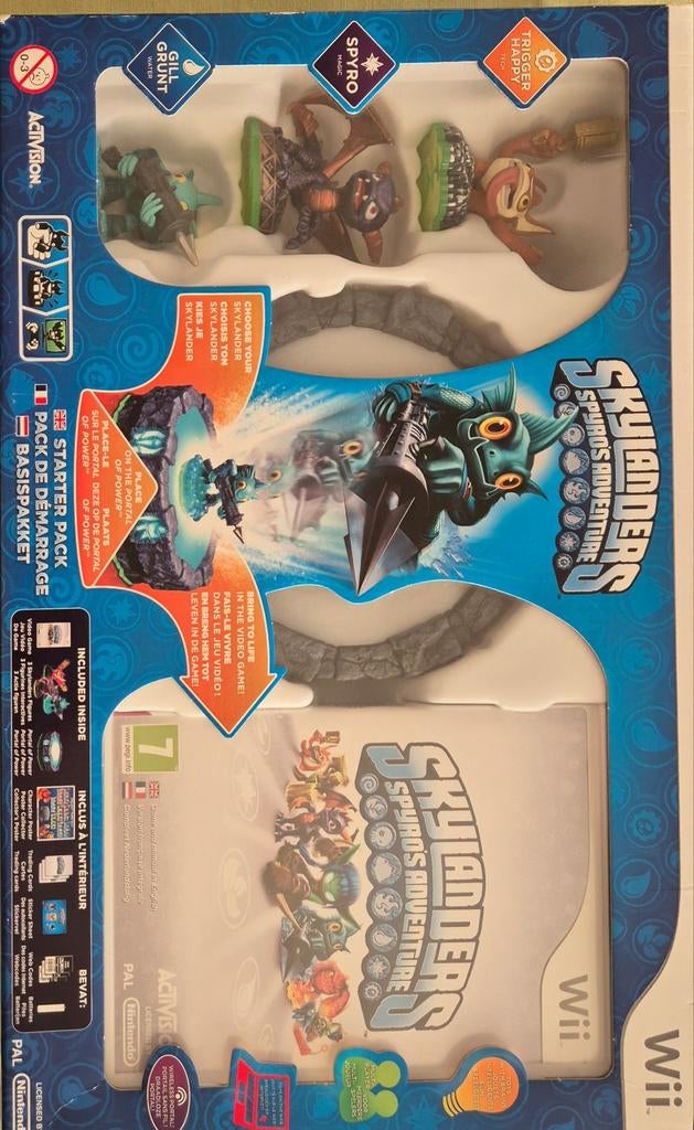 30 Skylanders figuren + Spyro's Adventure Starter Pack, Ophalen, Wii