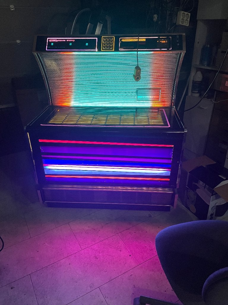 Seeburg Bandchell USC1, Avec singles, Enlèvement, Utilisé, 1970 à nos jours