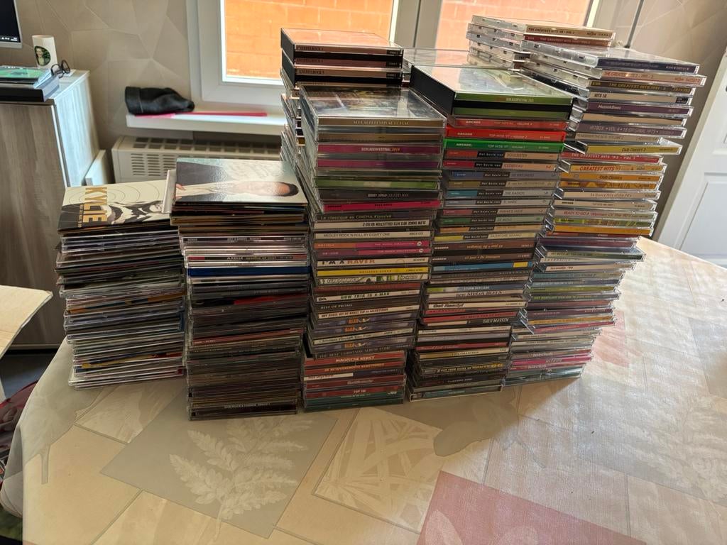 Groot lot cd’s & singles, Ophalen, Gebruikt