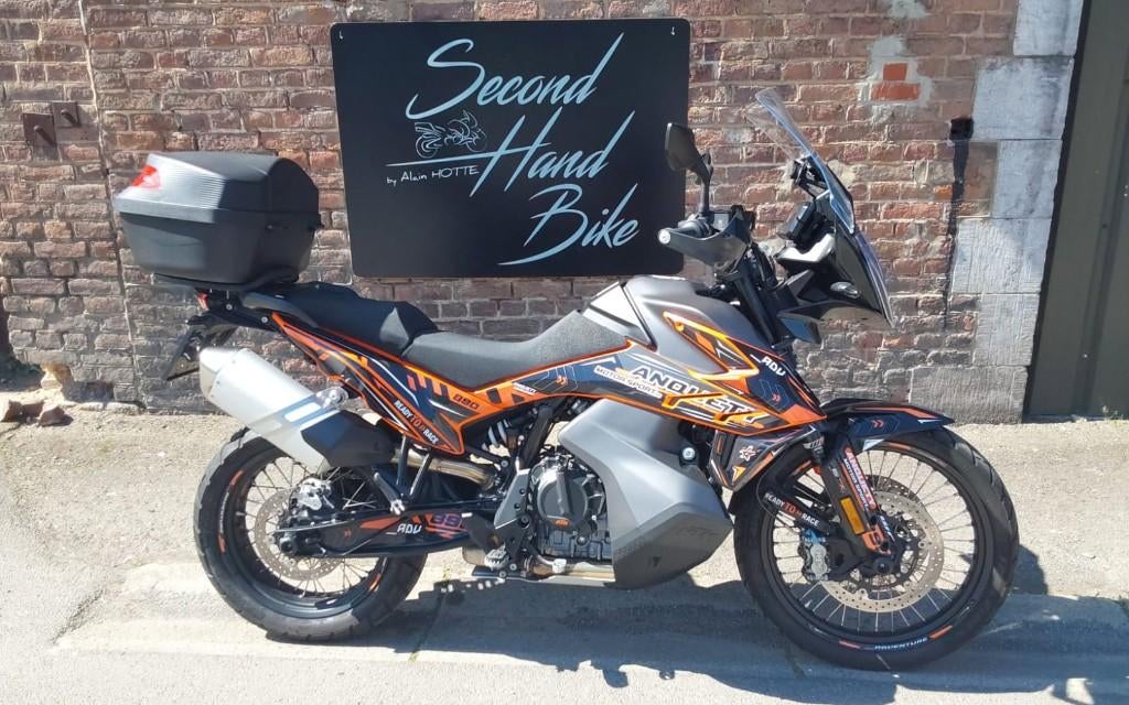 890 ADVENTURE, AANBETALING VOOR DE VERKOOP , 8550 EUR, Motoren, 2 cilinders, Traction Control, Occasion, 890 cc