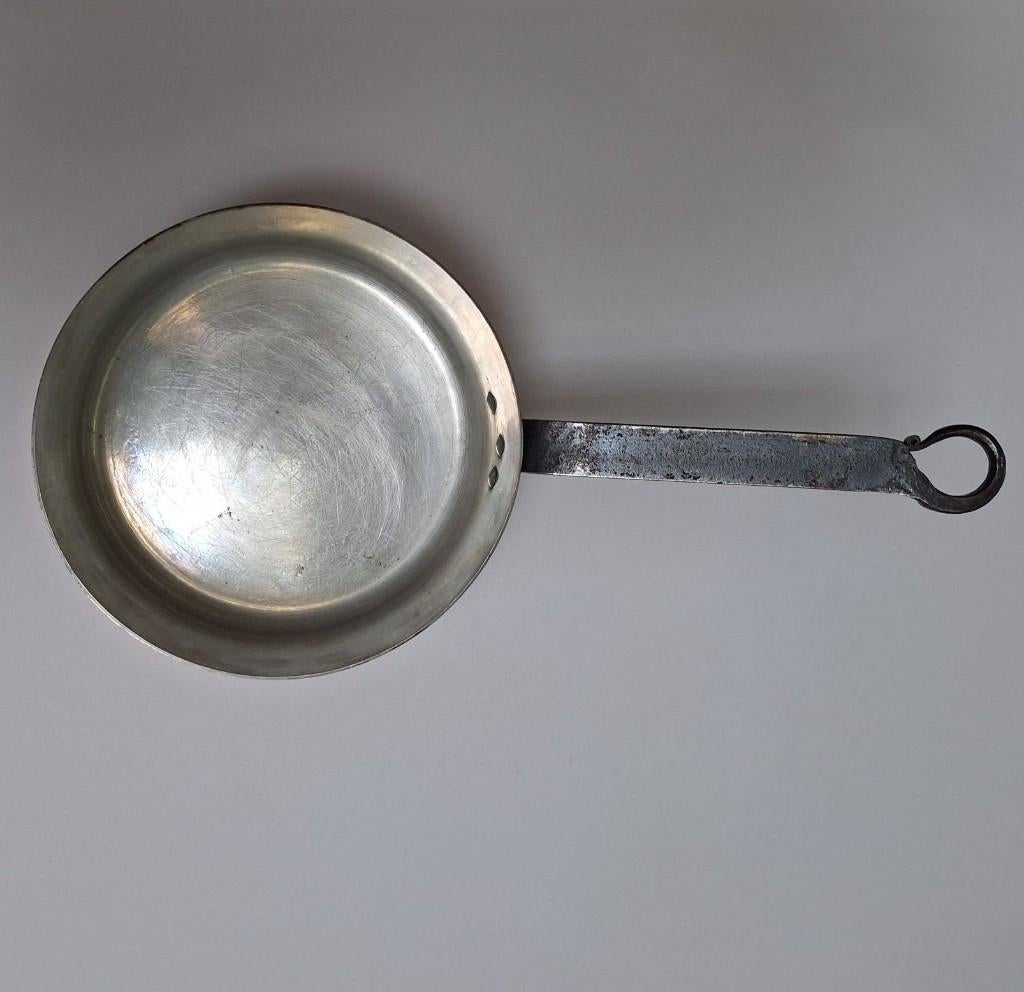 Koperen sauteuse, Huis en Inrichting, Keuken | Potten en Pannen, Ophalen, Gebruikt, Overige materialen, Overige typen