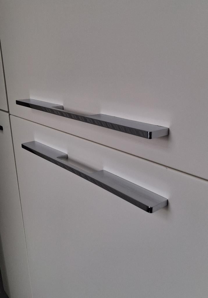 Chrome luxe handvaten keukenkast (26 stuks), Huis en Inrichting, Keuken | Keukenelementen, Ophalen, Gebruikt