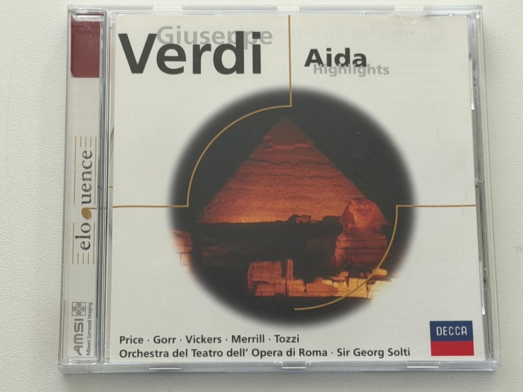 Verdi – Aida - Highlights, CD & DVD, CD | Classique, Utilisé, Enlèvement ou Envoi