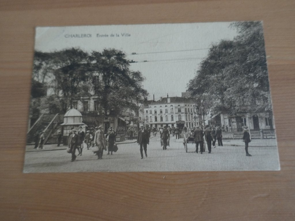 charleroi entrée de la ville, Verzenden, Gelopen, Henegouwen