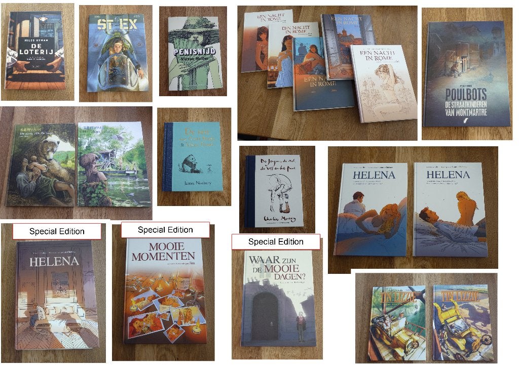 Graphic Novels, Livres, Enlèvement ou Envoi, Comme neuf, Plusieurs comics, Europe