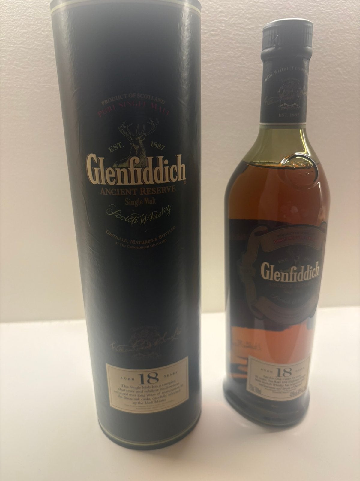 Whisky Glenfiddich 18 ancient, Verzamelen, Ophalen, Nieuw
