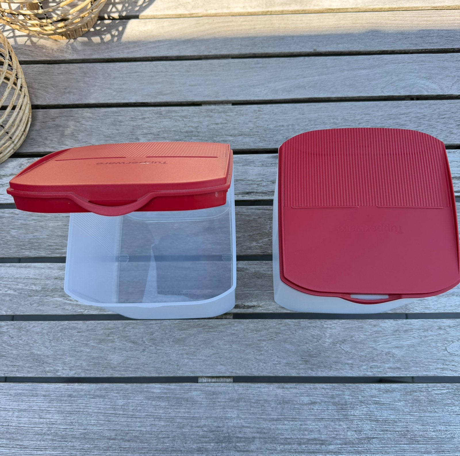 2 Tupperware-dozen in perfecte staat, Ophalen of Verzenden, Zo goed als nieuw