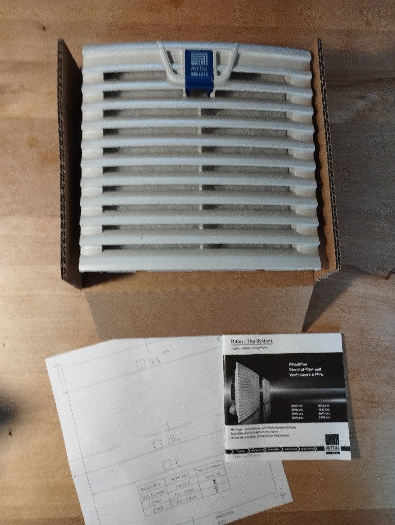 Nieuwe Rittal SK 3239.100 TopTherm Filterventilator (230V), Ophalen of Verzenden, Nieuw, Overige