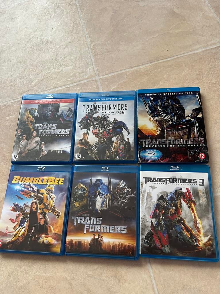 Blu-ray transformers, Ophalen, Zo goed als nieuw