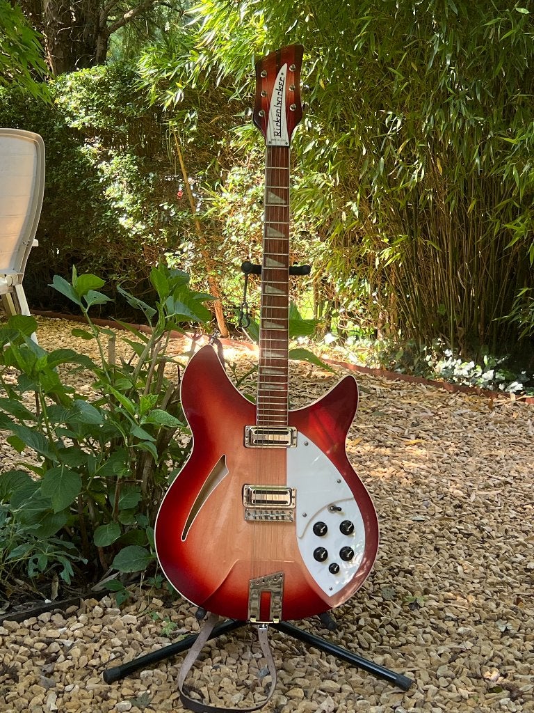 Rickenbacker 360/6 WB Fireglo 1995, Enlèvement, Neuf, Semi-solid body, Autres marques