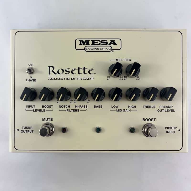 Mesa Boogie Rosette Acoustic DI Preamp, Audio, Tv en Foto, Professionele apparaten, Ophalen, Gebruikt, Audio