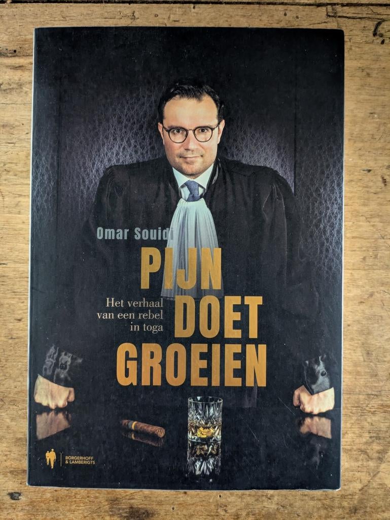 Boek Omar Souidi - Pijn doet groeien, Ophalen of Verzenden, Omar Souidi
