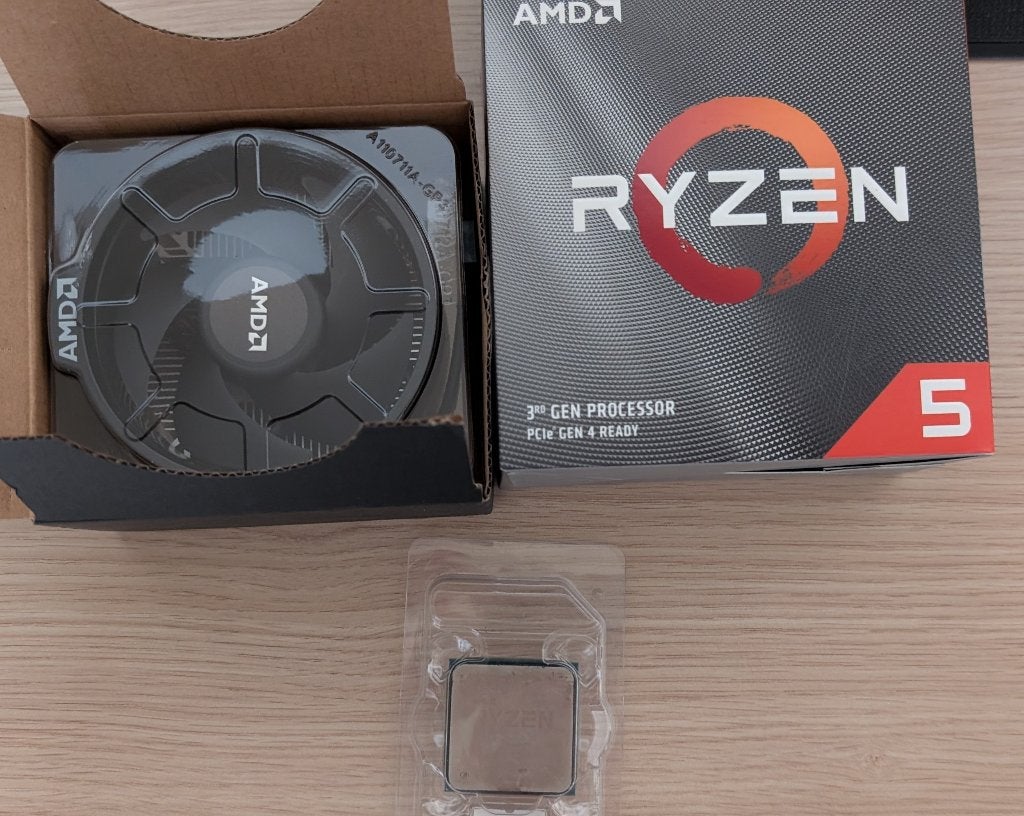 AMD Ryzen 5 3600 Boxed, Computers en Software, Ophalen, Gebruikt, AMD Ryzen 5