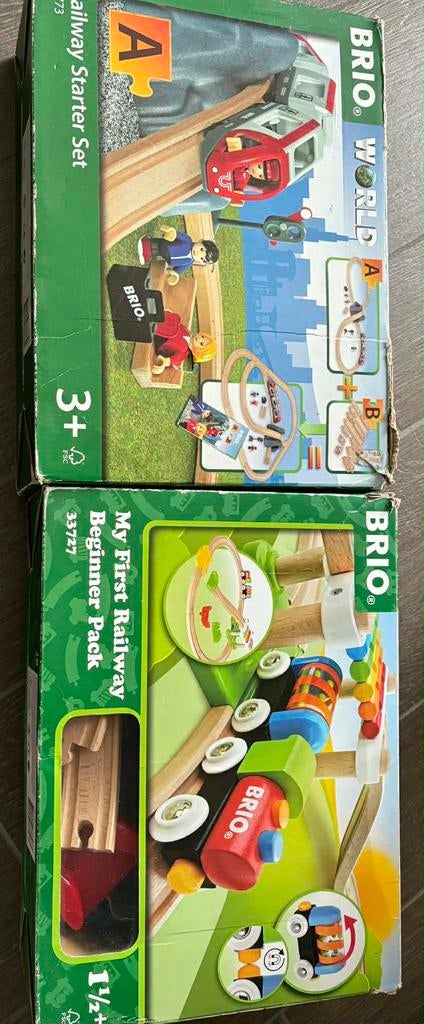 Lot Circuits de Train BRIO - Premier Âge & Starter Set, Enlèvement, Comme neuf