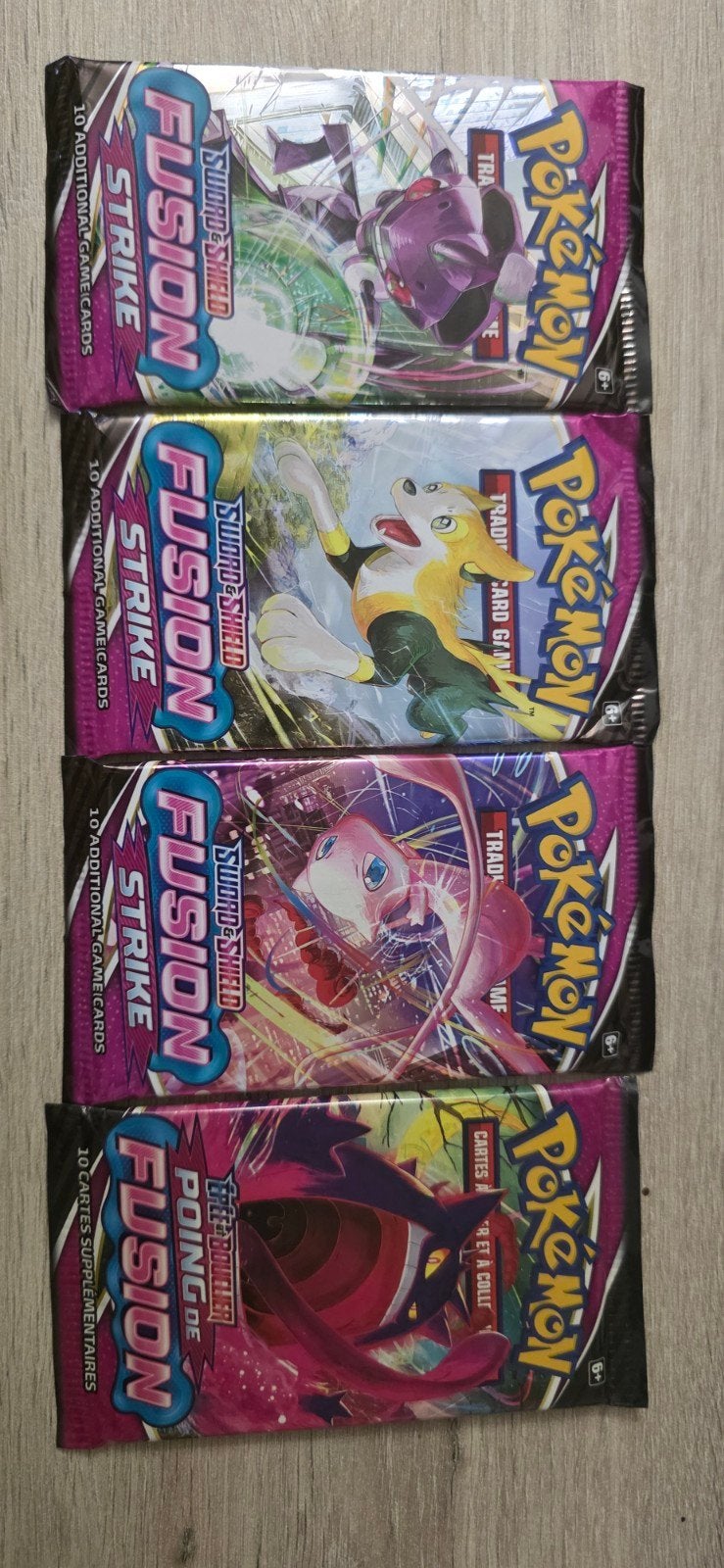 pokemon fusion strike art set, Enlèvement, Neuf, Booster, Foil