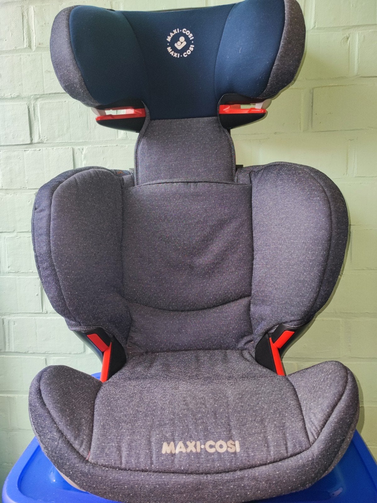 Maxi-cosi blue child car chair, Ophalen, Maxi-Cosi, Isofix