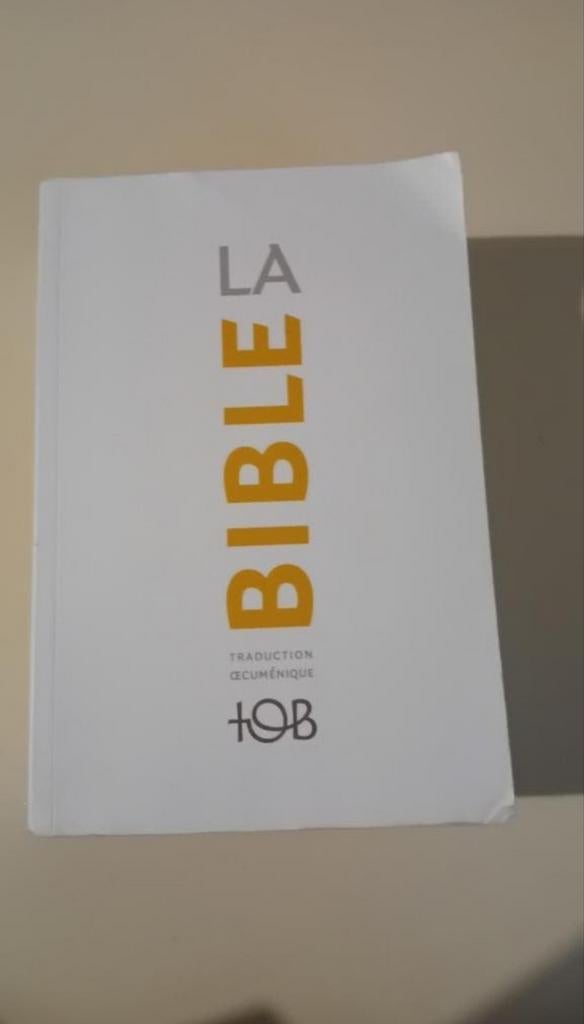 La Bible (traduction oecuménique), Livres, Religion & Théologie, Enlèvement, Comme neuf, Christianisme | Catholique