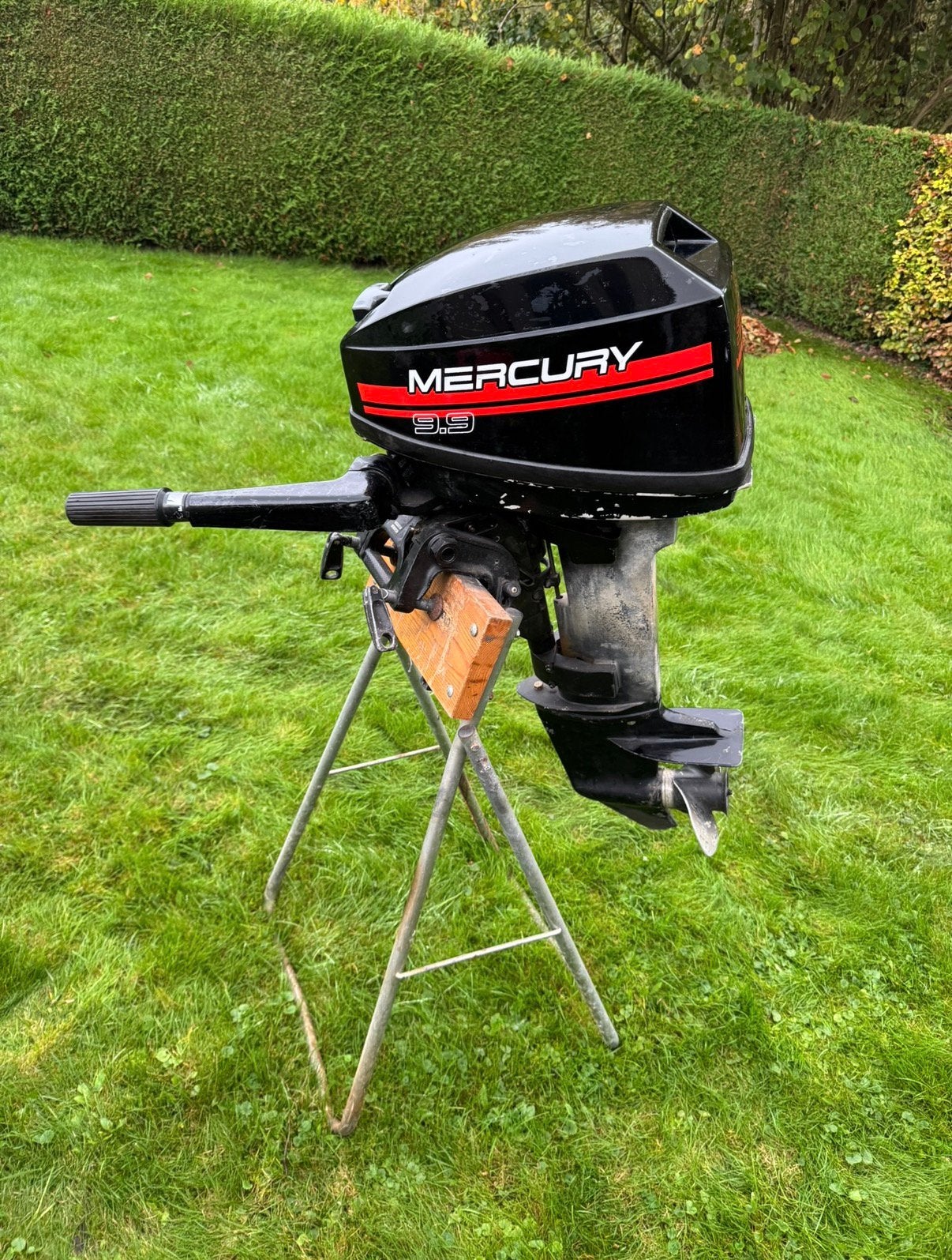Mercury 2takt 9,9pk, Ophalen, Zo goed als nieuw, Buitenboordmotor