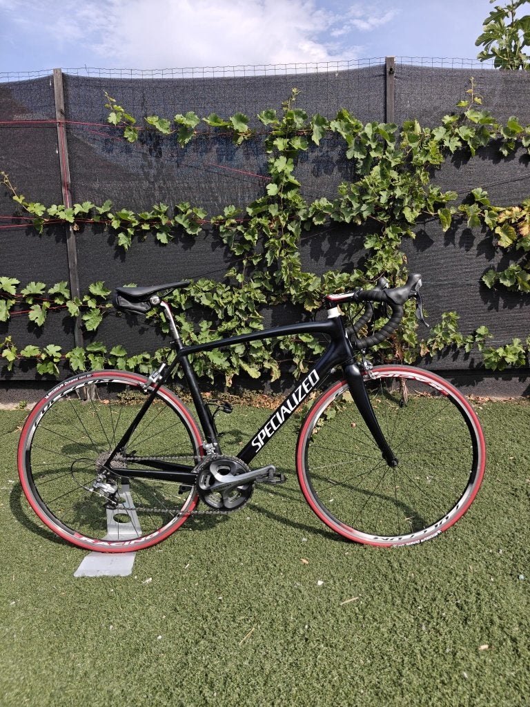 Koersfiets-Specialized-Maat M- Goede staat, Fietsen en Brommers, Fietsen | Racefietsen, 28 inch, Gebruikt, Carbon, Velgrem