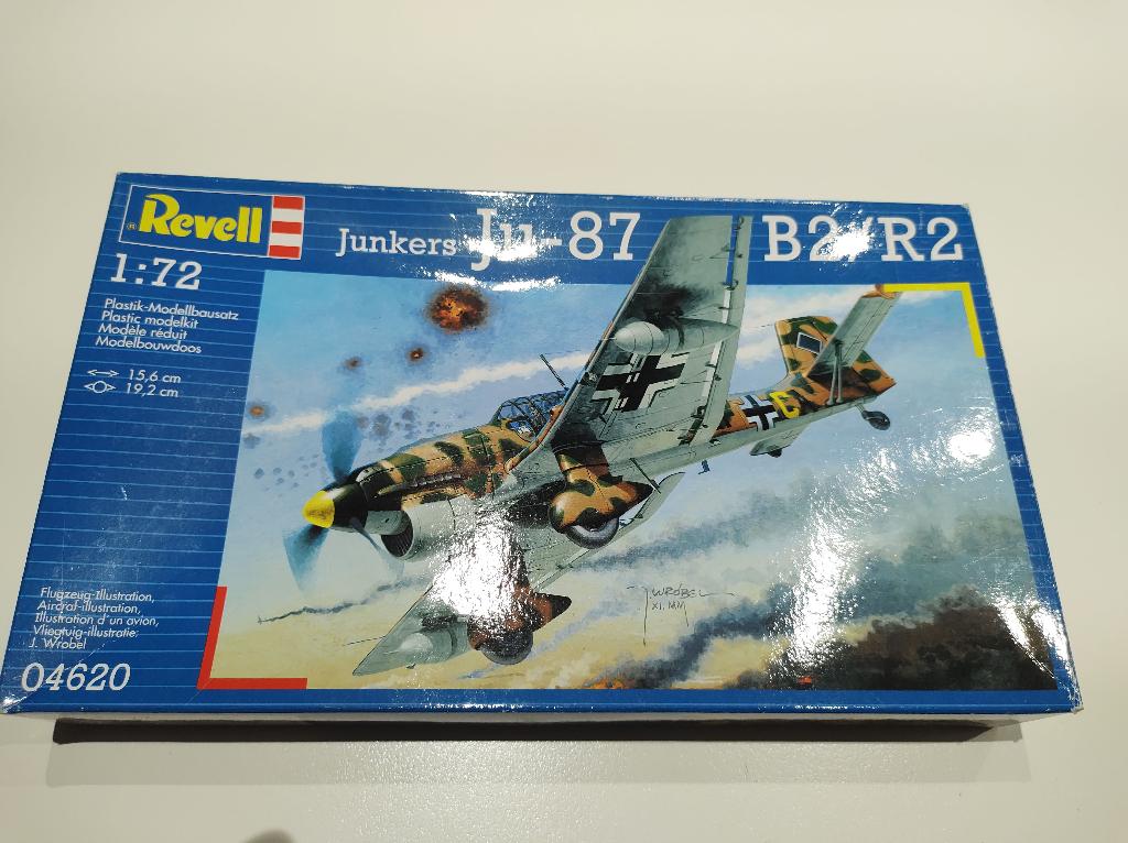 Modelvliegtuig Type Stuka (Ju87) - Revell 1:72, Hobby en Vrije tijd, Ophalen, 1:72 tot 1:144, Revell, Nieuw
