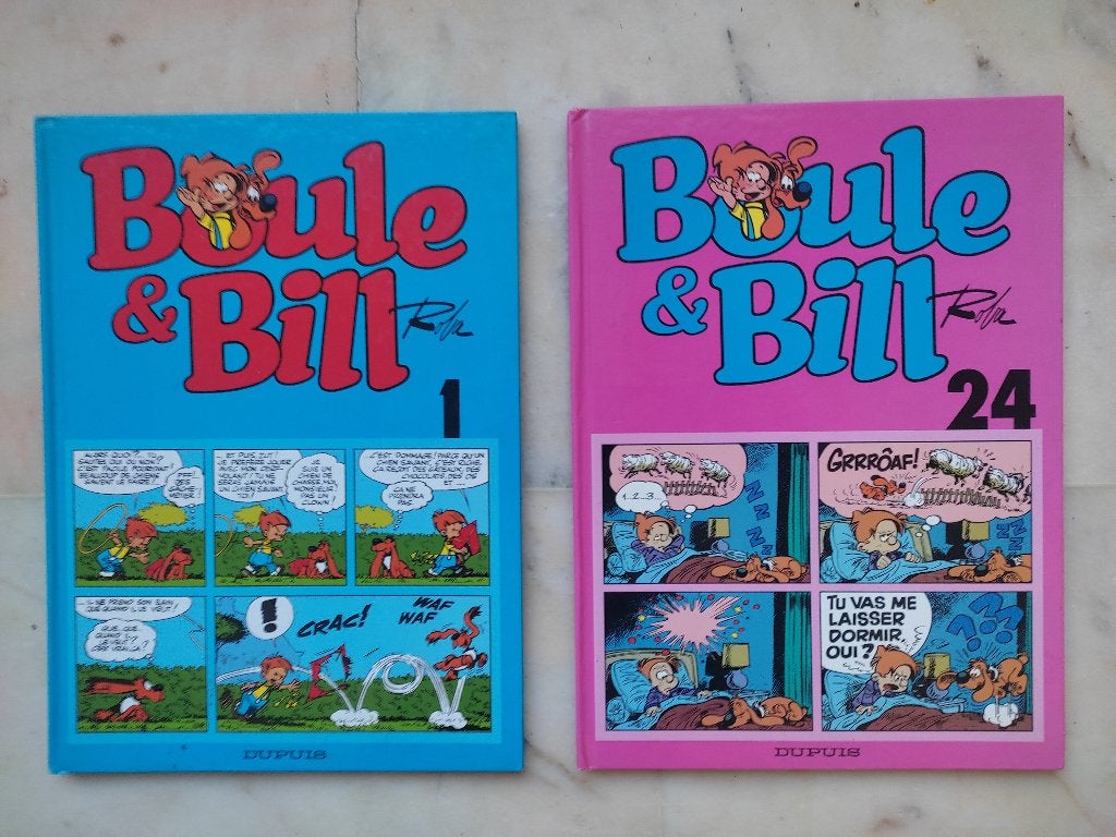 2 albums de Boule et Bill (Vente à la pièce ou en lot)., Plusieurs BD, Enlèvement ou Envoi, Comme neuf, Roba
