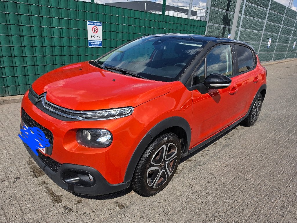 Citroen C3 1.2 PureTech in zeer mooie staat, Achat, Boîte manuelle, Autres couleurs, Noir