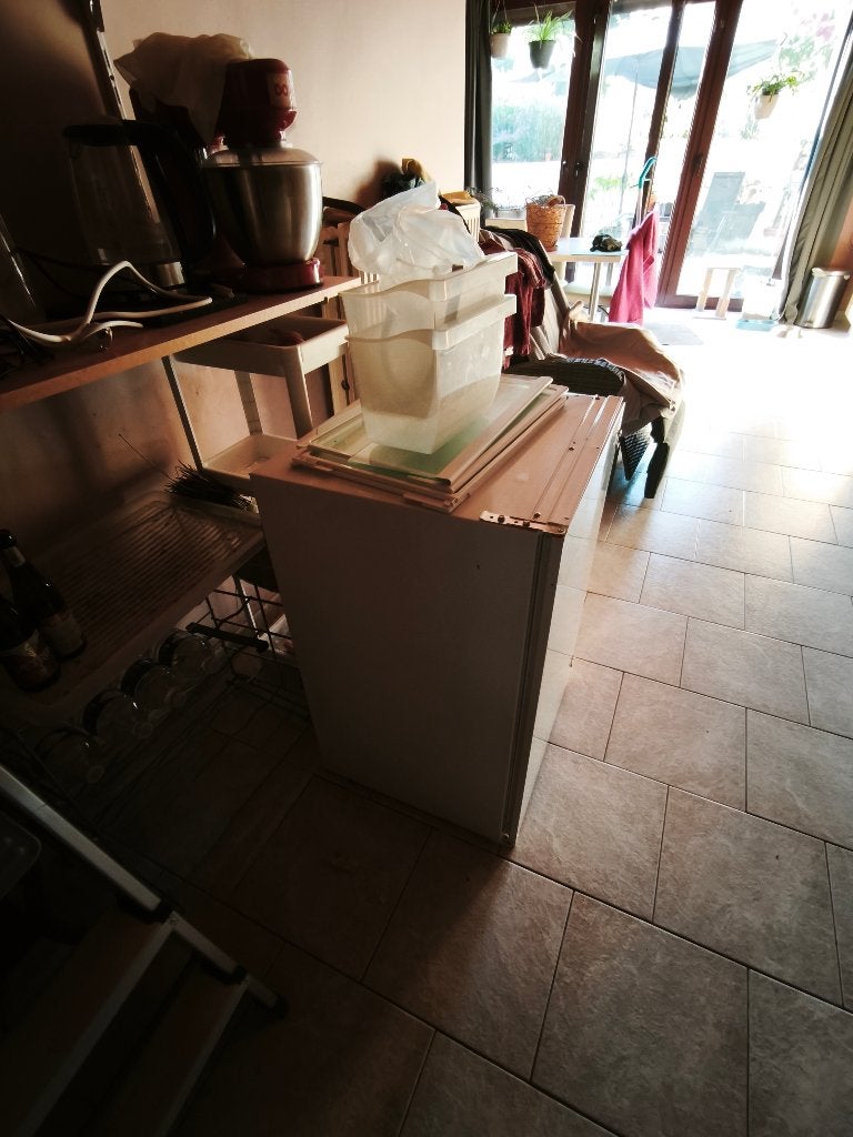 Frigo réfrigérateur smeg occasion à vendre, Electroménager, Enlèvement, Ne fonctionne pas