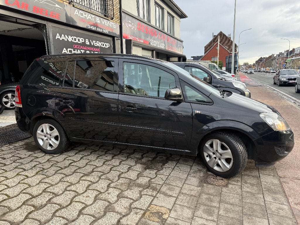 Opel Zafira Zafira 1.8i XER Cosmo, Auto's, Euro 5, Monovolume, Zwart, Bedrijf