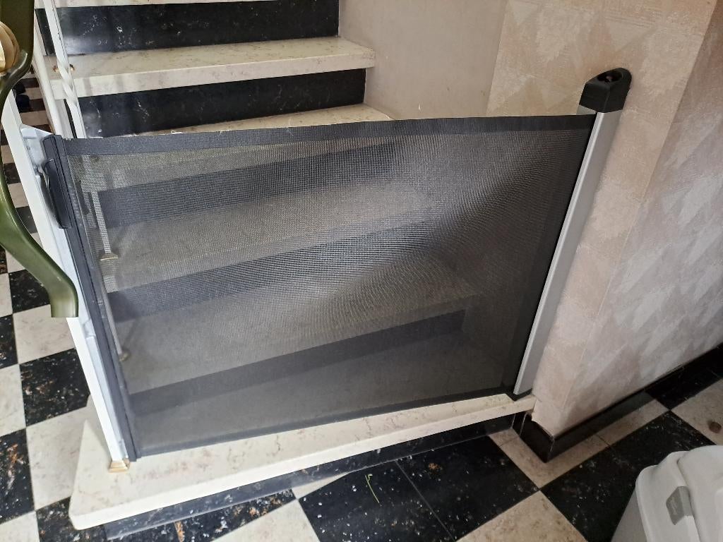 Oprolbaar traphekje Lascard, Ophalen, Gebruikt