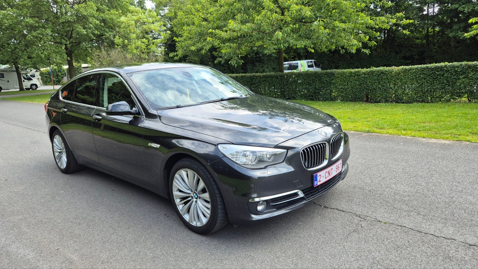 BMW 520 gt met 149.000km, Auto's, Euro 6, Leder, Bruin, 5 deurs