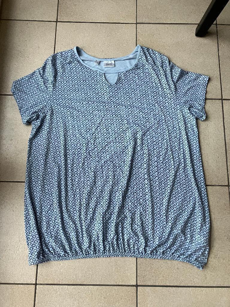 Leuk geruit T shirt - maat 50 / 52, Kleding | Dames, Grote Maten, Ophalen of Verzenden, Zo goed als nieuw, Shirt of Top