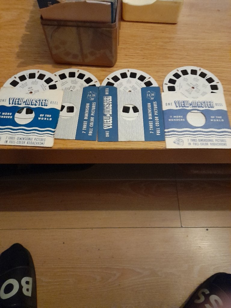 Prachtige Vintage View-Master Collectie: Bakelieten Library, Ophalen of Verzenden, Gebruikt