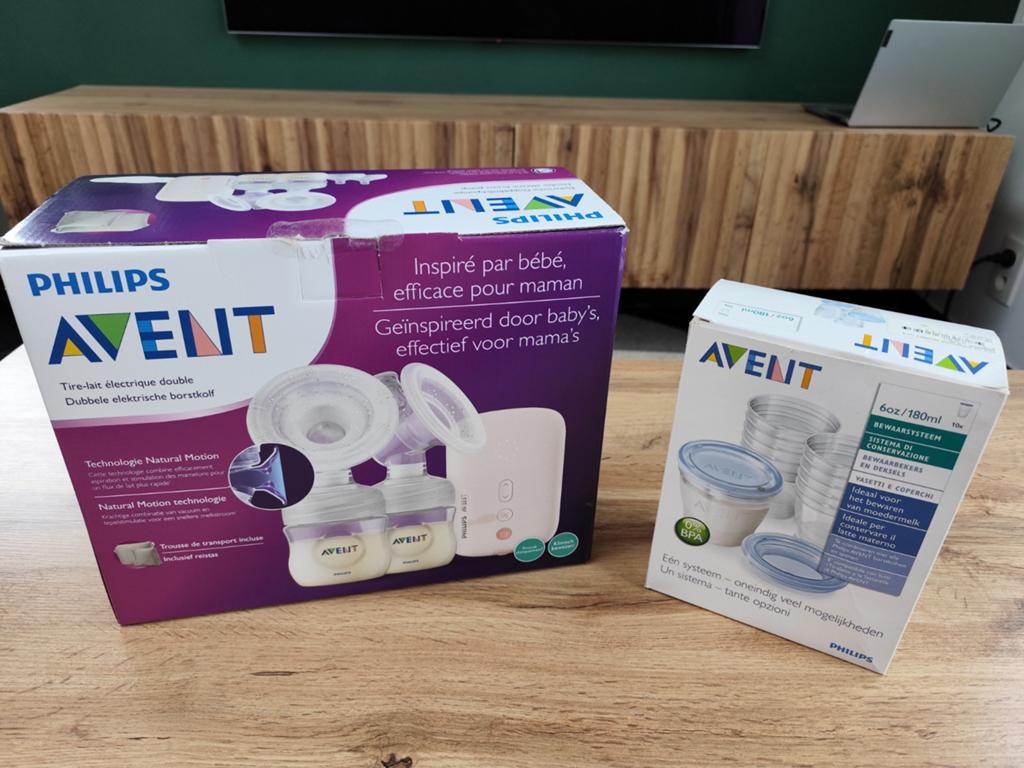 Dubbele borstkolf Philips Avent, Ophalen, Zo goed als nieuw, Borstkolf