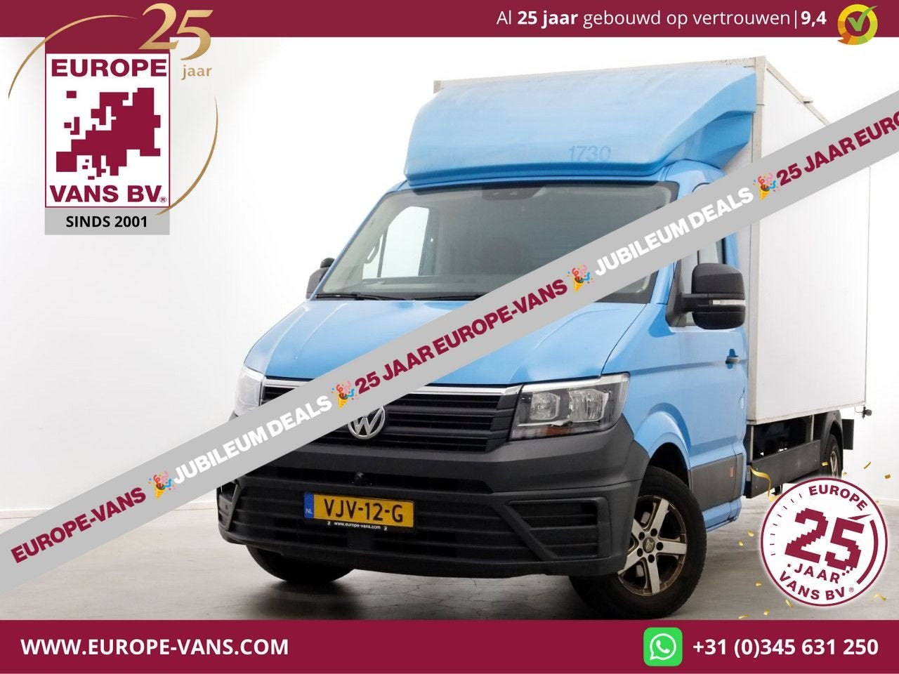 Volkswagen Crafter 35 2.0 TDI E6 Bakwagen met achterdeuren 2, Bedrijf, 277 g/km, Onderhoudsboekje, Te koop