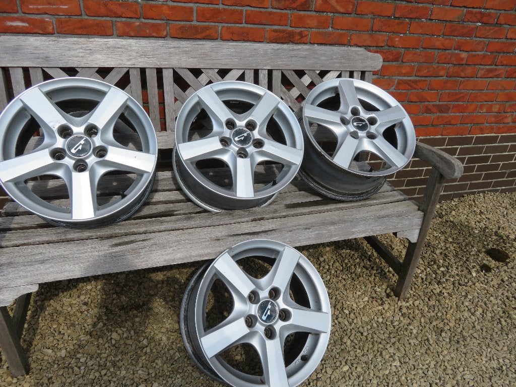 Enzo velgen 15" 5x114.3, Ophalen, Gebruikt, 15 inch, Velg(en)