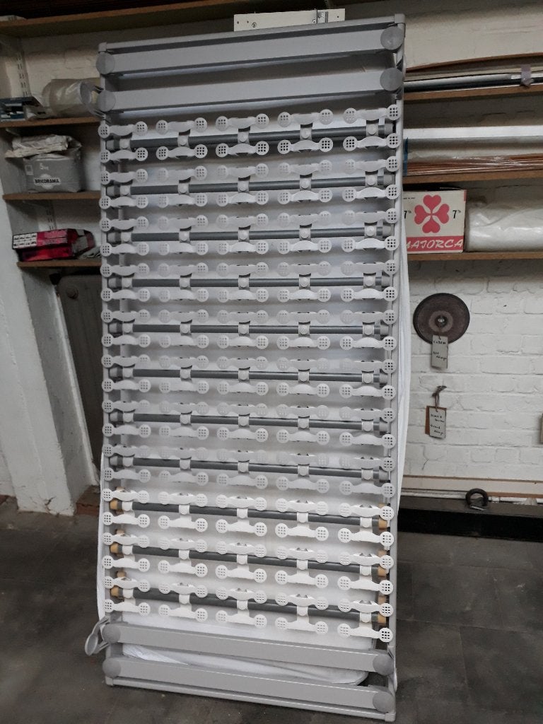 Sommier Latoflex 90 x 200, Ophalen, 90 cm, Eenpersoons, Zo goed als nieuw