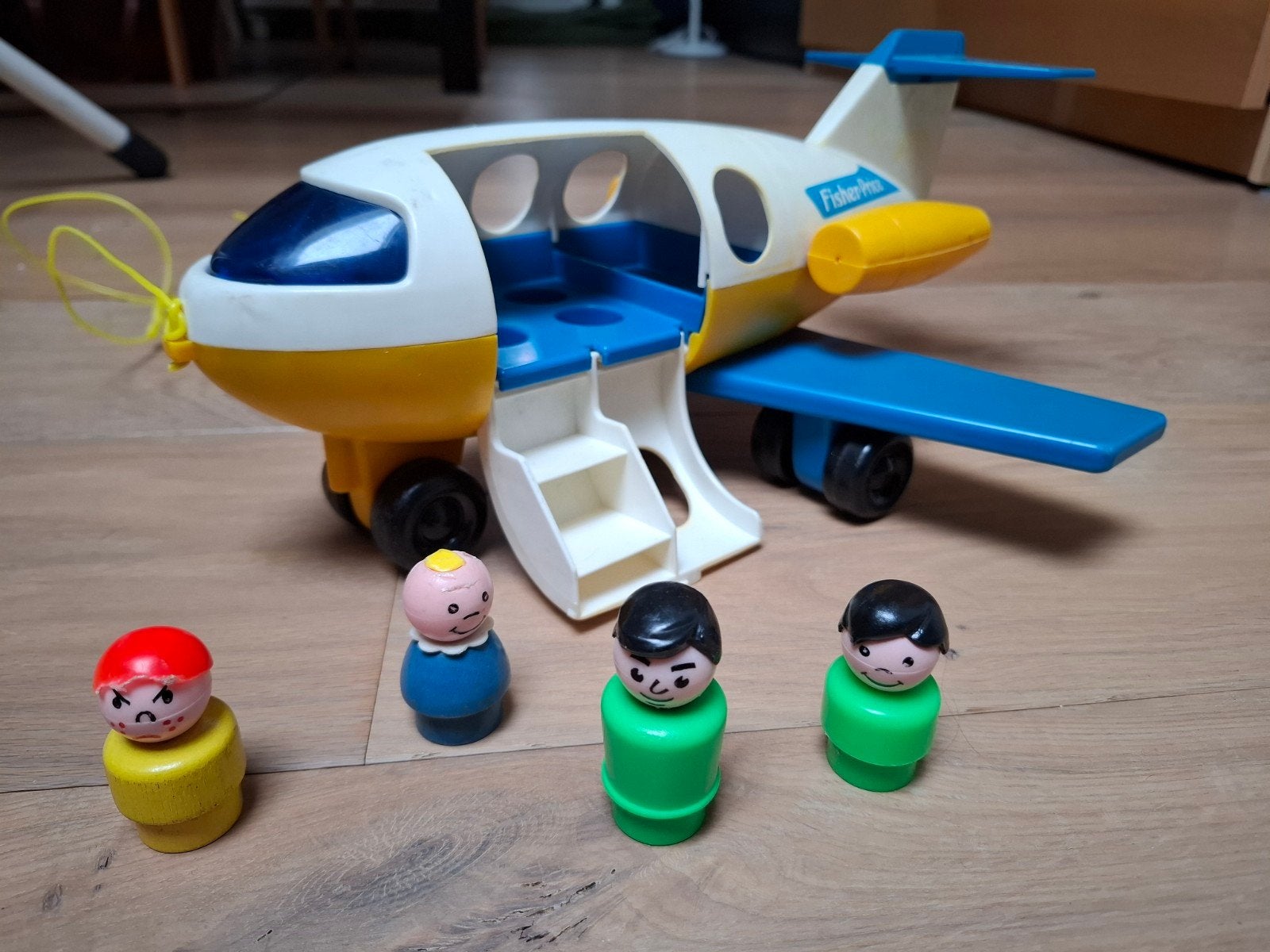 Vintage fisher price vliegtuig, Kinderen en Baby's, Speelgoed | Fisher-Price, Ophalen