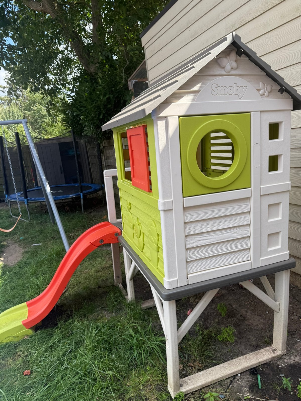 Smoby speelhuis met glijbaan, Enlèvement, Comme neuf