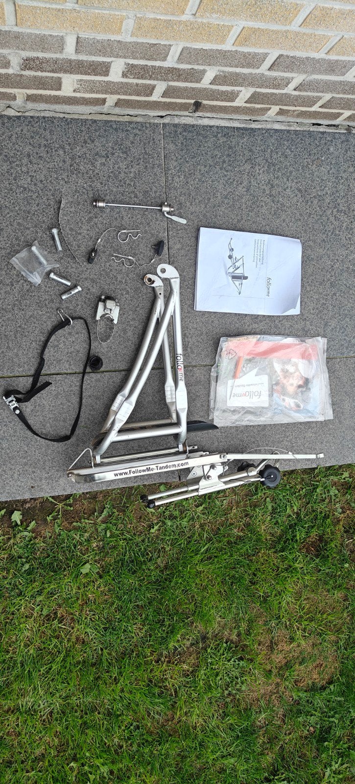 Follow me tandem system, Fietsen en Brommers, Ophalen, Gebruikt, Opvouwbaar, FollowMe