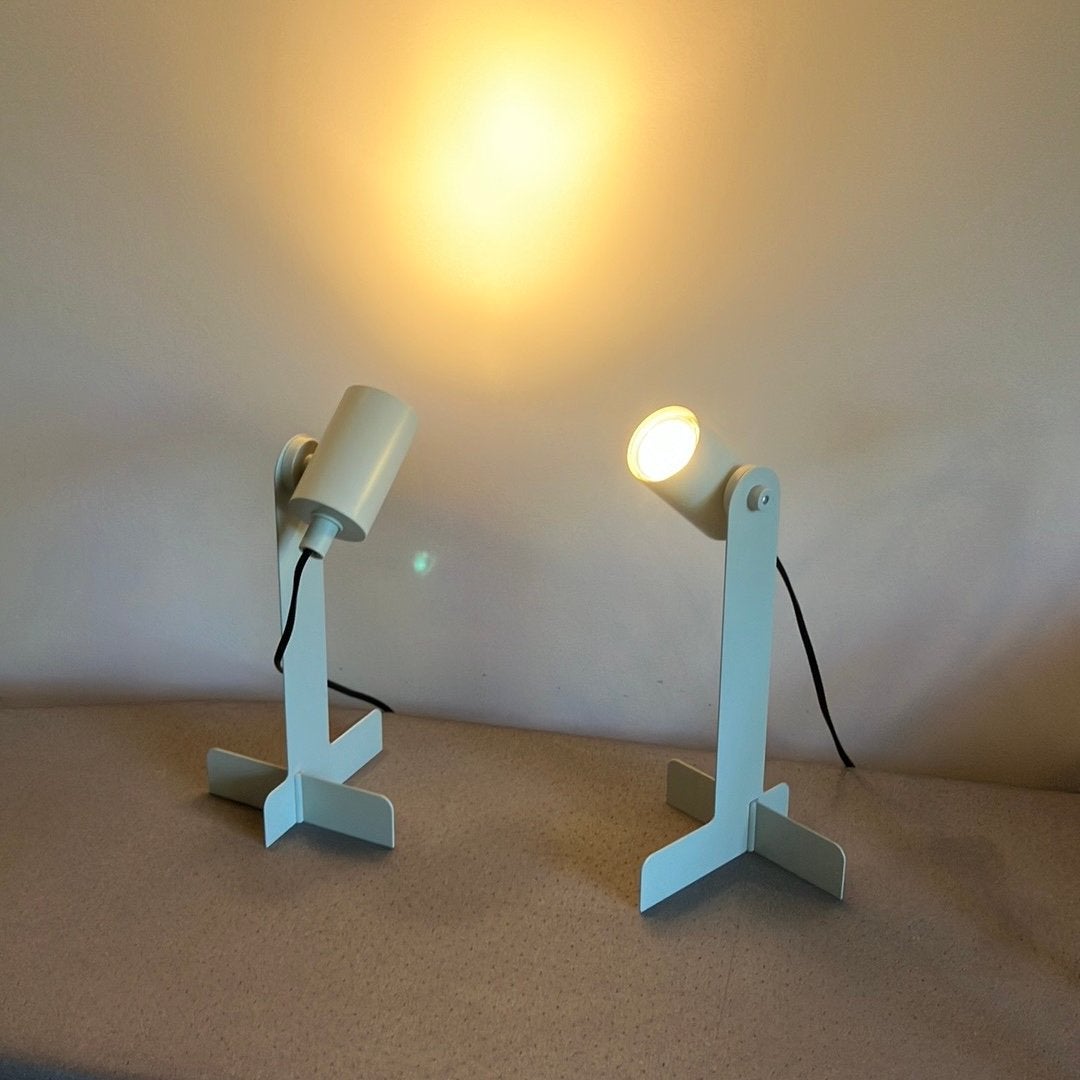 Lampe de bureau FLOTTILJ, Beige, 33 cm, GU10, Lampe de bureau
