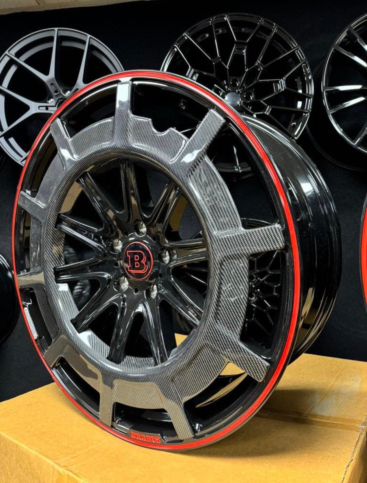 23 en 24 inch velgen voor Mercedes AMG Brabus 5x130 G klasse, Enlèvement ou Envoi