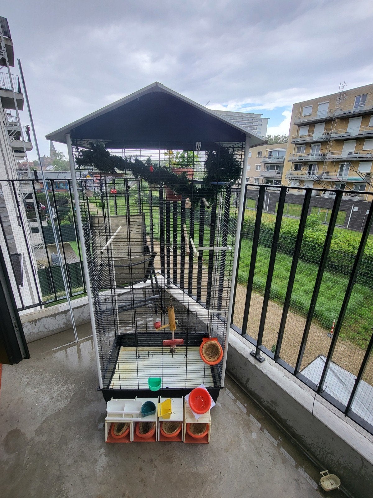 Kooi vogels + accessoires, Tuin en Terras, Ophalen