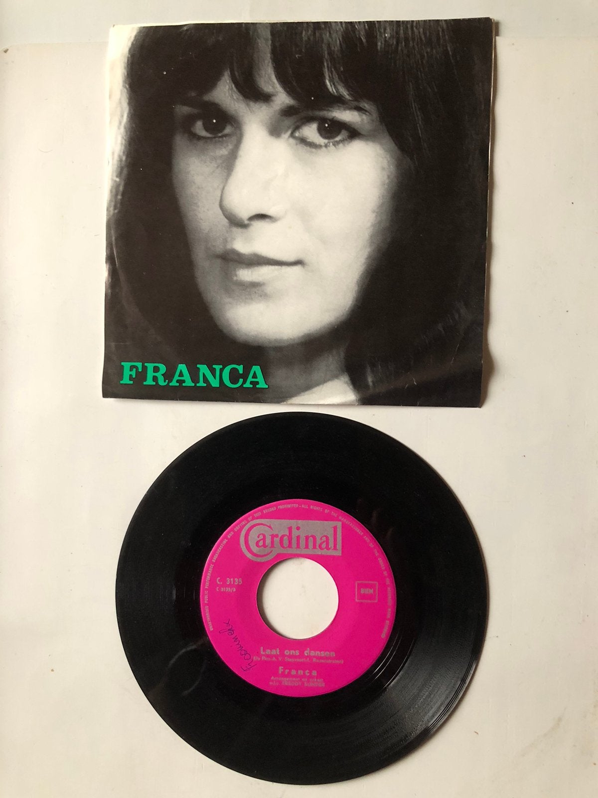 Franca: dat mag niet ( belpop; 1969), Ophalen of Verzenden, Zo goed als nieuw