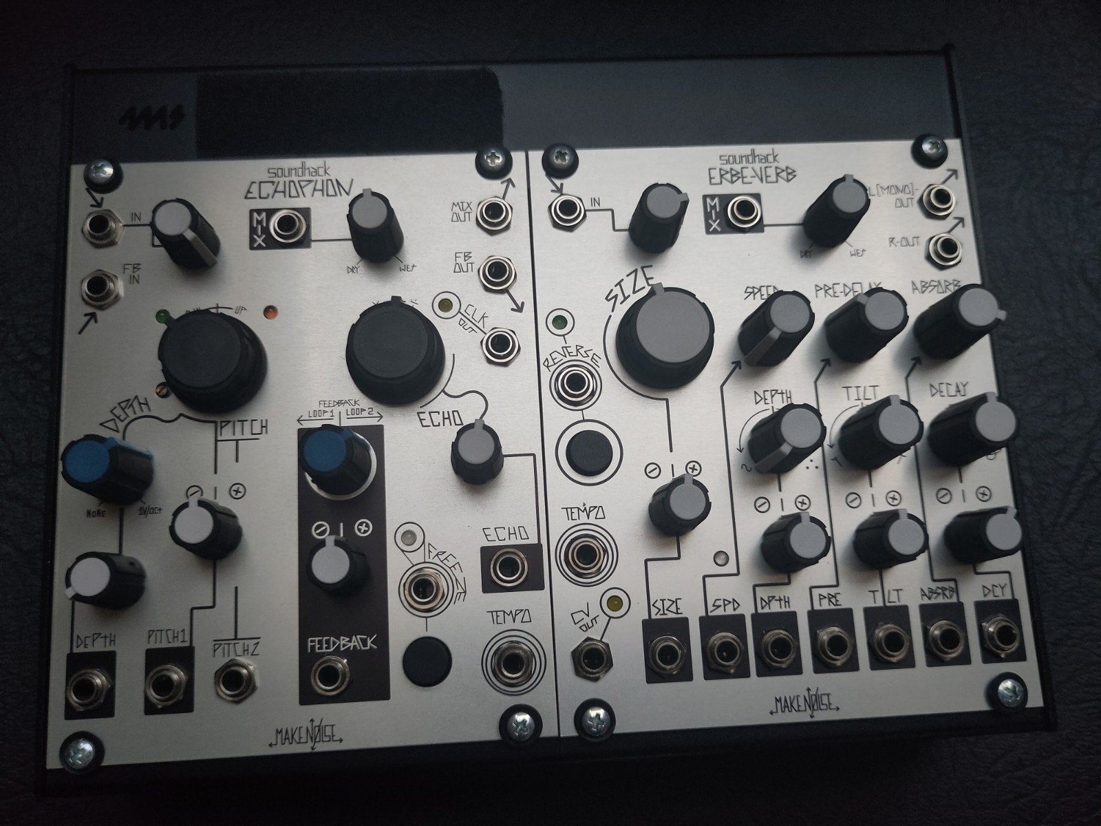 Make Noise Echophon + Erbe-Verb + 4ms pod40X (powered), Ophalen of Verzenden, Zo goed als nieuw