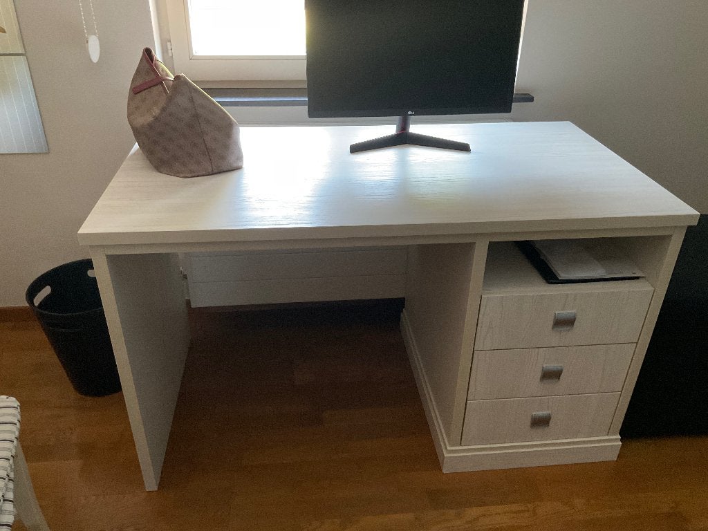 Bureau, boekenkast en nachtkastje, Huis en Inrichting, Slaapkamer | Complete slaapkamers, Ophalen, Zo goed als nieuw, Eenpersoons