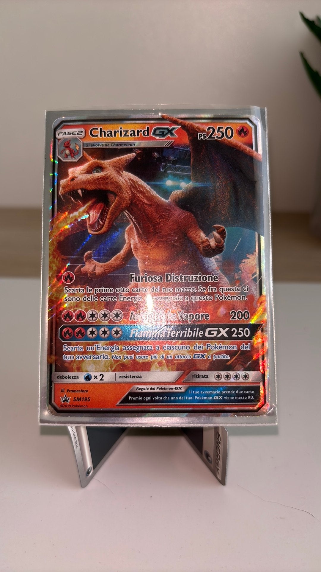 Charizard GX, Ophalen, Gebruikt, Losse kaart, Foil
